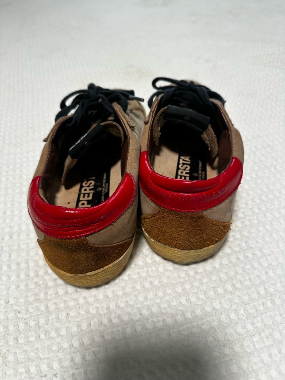 Golden Goose Tan Suede Sneakers - Picture 11 of 16